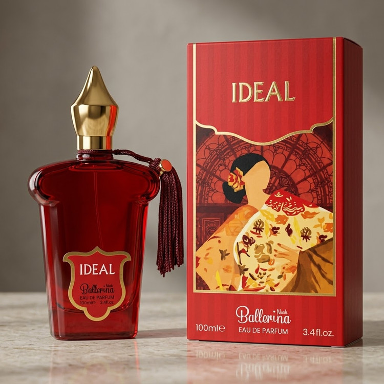 عطر زنانه بالرینامدل Ideal حجم 100 میلی لیتر